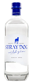 Stray Dog Gin Handcrafted Small Batch Wild Gin 750 ML bottle.