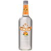 Taaka Peach Flavored Vodka 1.75 L bottle with peach label and clear vodka inside
