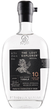 The Lost Explorer Mezcal Tobala 750ml bottle with hand-labeled recycled crystal design.