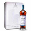The Macallan New York Limited Edition Scotch Whisky 750ml bottle and white collector's box.