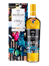 The Macallan Concept No 3 Single Malt Scotch Whisky bottle with David Carson's artistic label, 700 ML.