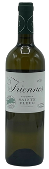Triennes Viognier Sainte Fleur Mediterranee 2022 750 ML French white wine bottle