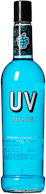 Uv Blue Raspberry Flavored Vodka 60 750 ML