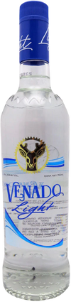 Venado Rum Light 750 ML bottle with blue label and cap.