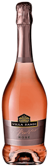 Villa Sandi Veneto Il Fresco Rosé Brut 750 ML sparkling wine bottle with pink hue and elegant label.