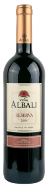 Vina Albali Grand Reserva 2011 red wine bottle with label.