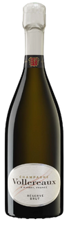 Bottle of Vollereaux Champagne Brut 750 ML French sparkling wine