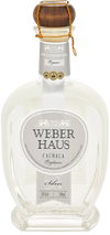 Weber Haus Cachaca Premium Classica Organic 750 ML bottle with silver label and wooden cap