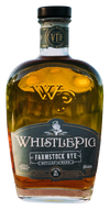 Whistlepig Farmstock Crop No.003 Rye Whiskey bottle, 750 ML, with label and clear amber liquid.