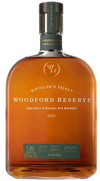 Woodford Reserve Select Personal Selection Kentucky Straight Rye Whiskey bottle, 1 L, bold and spicy character.