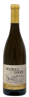 Works And Days Chardonnay Sonoma Coast 750 ML | Crisp Coastal White