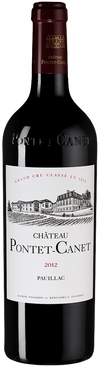 Bottle of Chateau Pontet-Canet 2012 Pauillac 5ème Grand Cru Classé 750ML