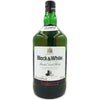 Black & White Blended Scotch Whiskey 1.75 L bottle