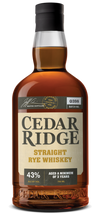 Cedar Ridge Straight Rye Whiskey 750 ML