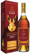 Cognac Park XO Year of the Rabbit Lunar Limited Edition 2023, 750 ML bottle and box.