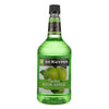 Dekuyper Sour Apple Schnapps bottle 1.75L with vibrant green label.