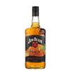 Jim Beam Peach Infused Straight Bourbon 750ml bottle with peach flavor label