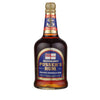 Pusser's Navy Rum 750 ML bottle with British Navy label and anchor design.