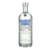 Absolut Vodka 750ml bottle with clear, full-bodied spirit from Sweden.