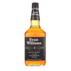 Evan Williams Straight Bourbon Black Label 86 proof, 1.75 L bottle.