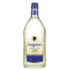 Seagram's Extra Dry Gin 1.75L bottle with juniper-forward flavor.