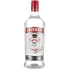 Smirnoff Vodka 80 proof 1.75L bottle with red and white label.