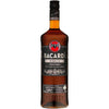Bacardi Black Rum 80 1 L bottle with dark label showcasing rich, full-bodied dark rum.