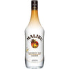 Malibu Pineapple Flavored Rum 1L bottle with Caribbean and pineapple notes.