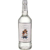 Admiral Nelson's Silver Rum 80 1L bottle with label, classic Caribbean style.