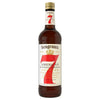 Seagram's Blended American Whiskey 7 Crown 750ml bottle.
