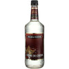 Dekuyper Creme De Cacao White 1L bottle, sweet chocolate liqueur for creamy cocktails.