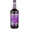 Dekuyper Creme De Cassis 750 ML bottle with purple label, featuring black currant flavor for cocktails.