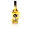 Licor 43 Herbal Liqueur 750ml bottle with golden glow and Mediterranean design.