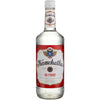 Kamchatka Vodka bottle with red label, 80 proof, 1-liter size.