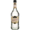 Hiram Walker Creme De Cacao White bottle 750 ML, sweet creamy liqueur with chocolate flavor.