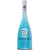 Hpnotiq Liqueur 750 ML bottle with signature frosted blue color, a blend of vodka, natural tropical fruit juices, and Cognac.