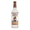 Admiral Nelson's Coconut Flavored Rum bottle with tropical coconut theme.