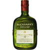 Buchanan's Blended Scotch Deluxe 12 Year 750 ML bottle with green and gold accents.