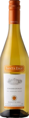 Santa Ema Chardonnay Estate Bottled Selected Terroir Maipo Valley 2017 750 ML