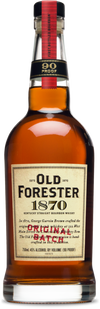 Old Forester 1870 Original Batch Kentucky Straight Bourbon Whiskey 90 Proof 750 ML