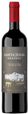 Santa Julia Reserva Malbec Cabernet Franc Mountain Blend Valle de Uco 2018 750 ML
