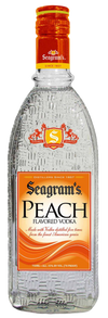 Seagram's Vodka Peach Flavored Vodka 70 Proof 750 ML