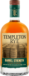 Templeton Barrel Strength Straight Rye Whiskey 2020 Limited Edition 750 ML