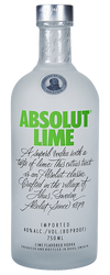 Absolut Lime Flavored Vodka 80 1 L