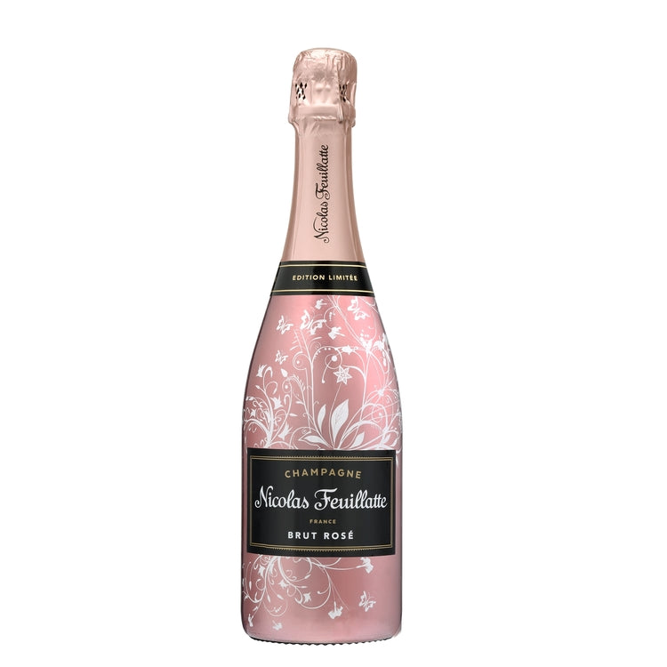 and Champagne Enchanted Wine Feuillatte Liquor Vine Nicolas Brut CPD – Rose Sleeve